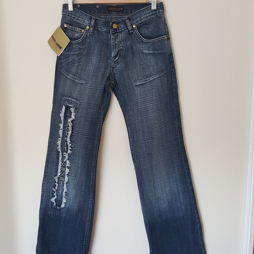 Roberto Cavalli Flare Jeans NWT 28